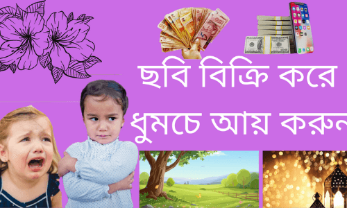 ছবি বিক্রি করে অনলাইনে ধুমচে আয় করুন