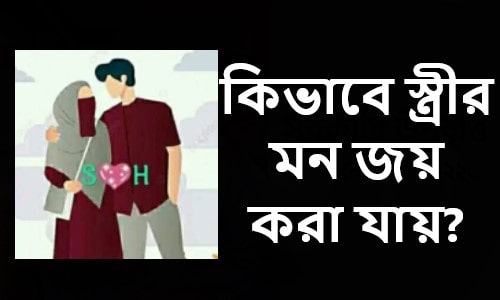 কিভাবে স্ত্রীর মন জয় করা যায়, জয় করার টিপস