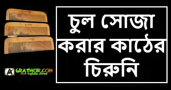 কাঠের চিরুনি কোথায় পাওয়া যায়, চুল সোজা করার চিরুনি