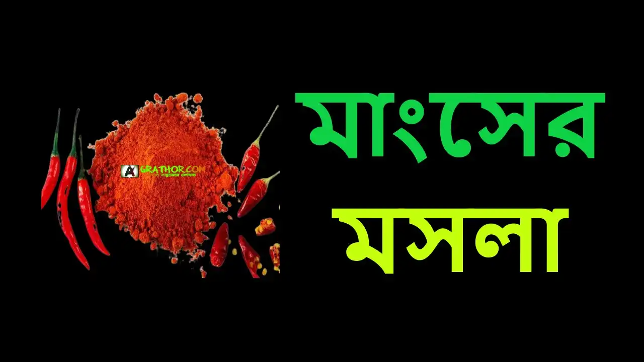 মাংসের মসলা তৈরির রেসিপি