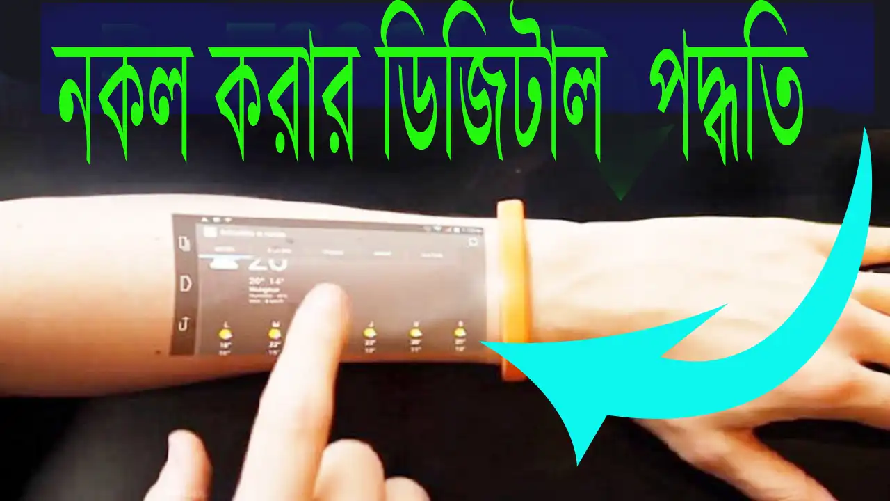 নকল করার পদ্ধতি